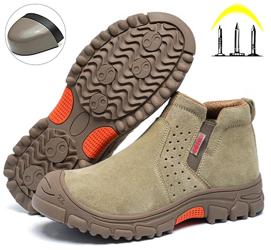 Unzerstörbare Anti-Crush-Sicherheitsschuhe für Herren