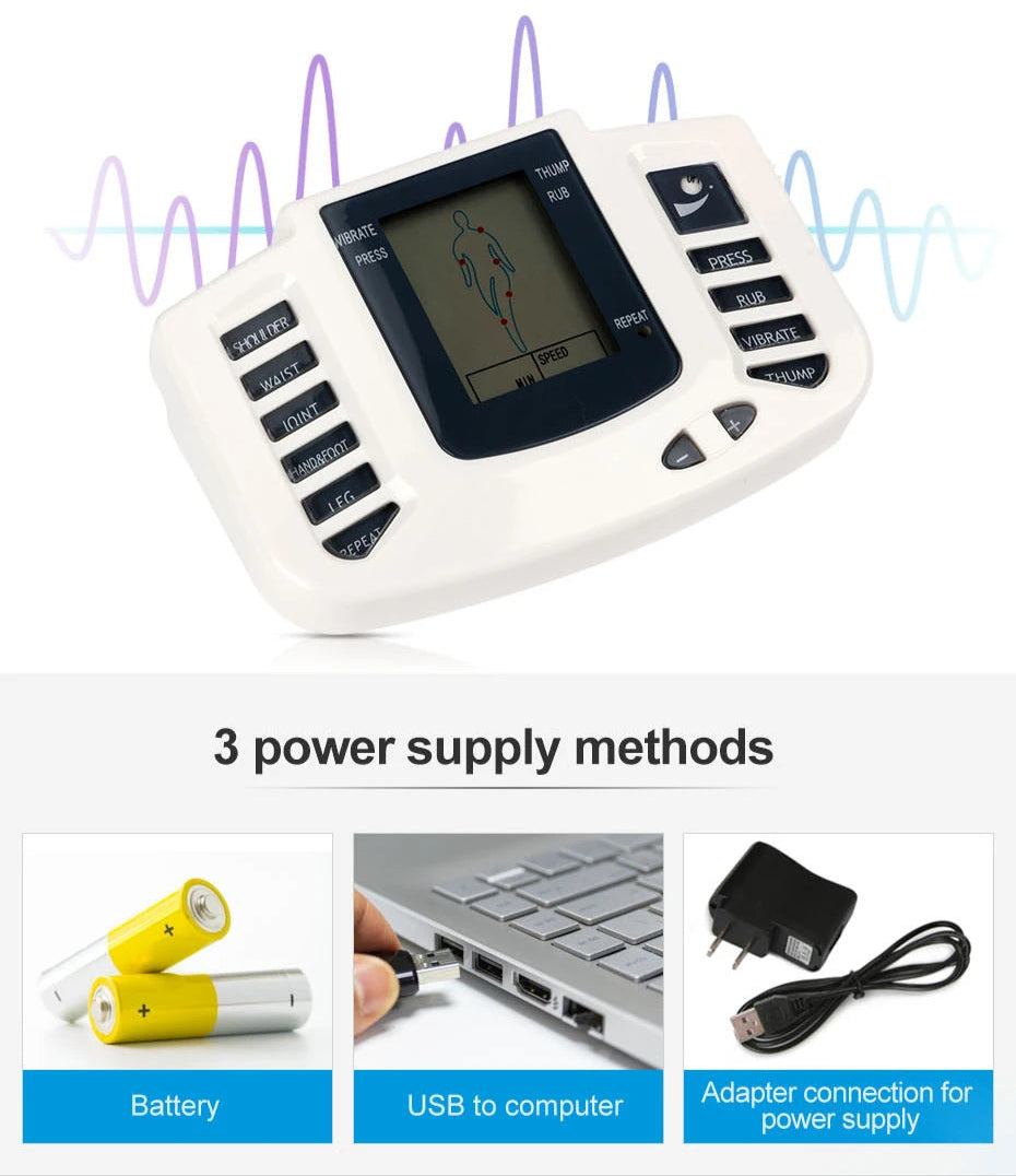 Elektrischer Puls-Massager fĂĽr die Schmerzlinderung