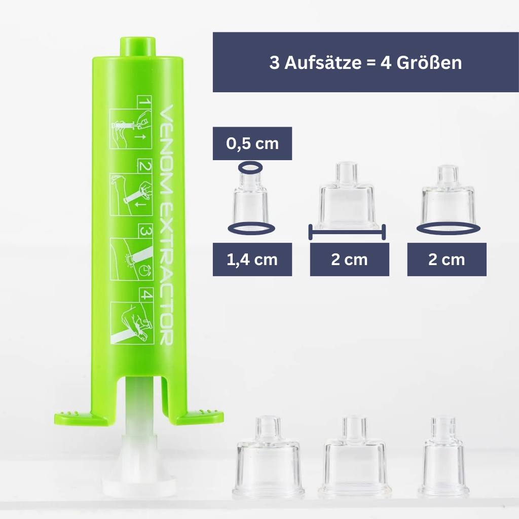 VenomExtractor - Effektive Unterdruckpumpe zur Linderung von Insektenstichen