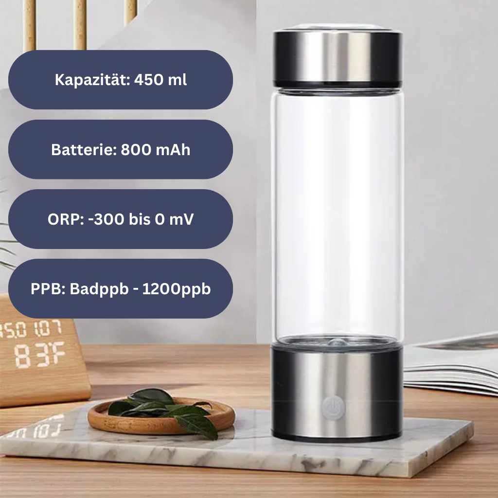 Die Ultimative Wasserstoff-Wasserflasche für Vitalität und Wohlbefinden