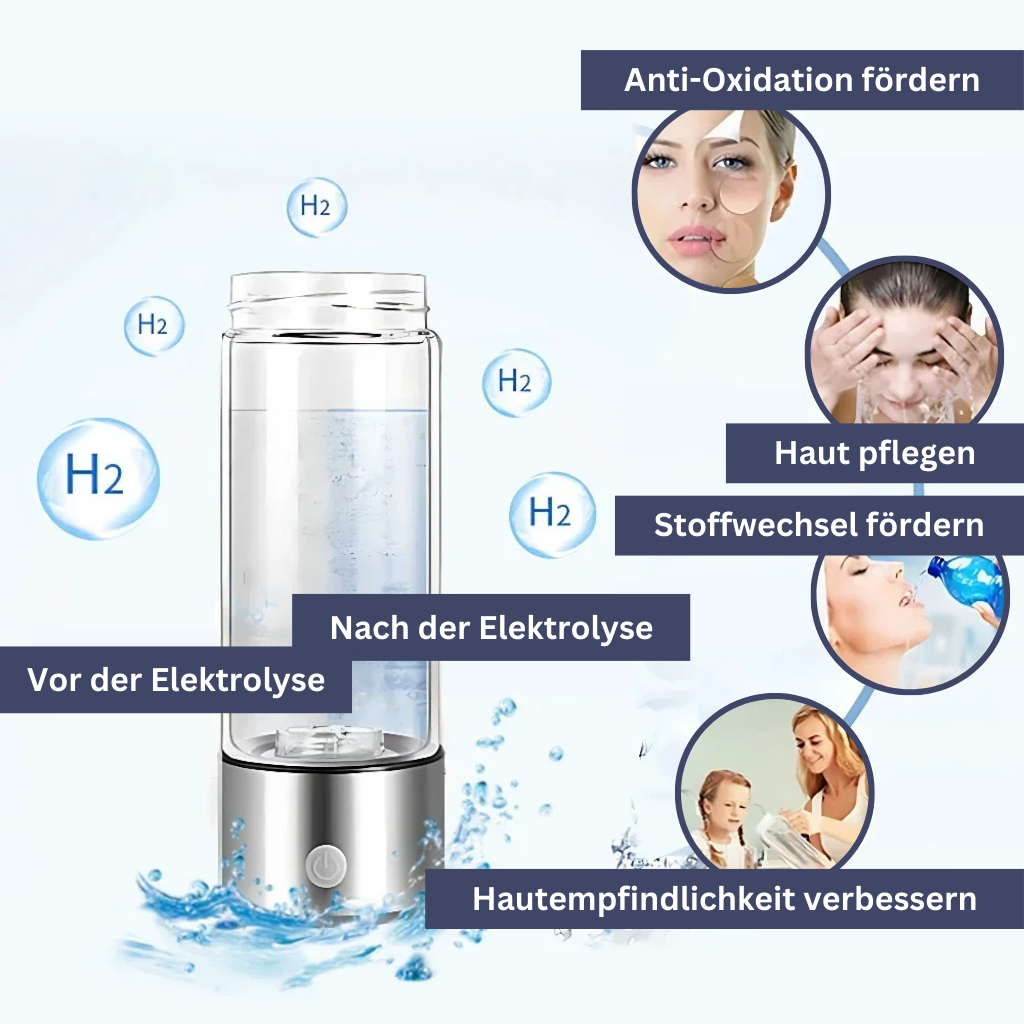 Die Ultimative Wasserstoff-Wasserflasche für Vitalität und Wohlbefinden