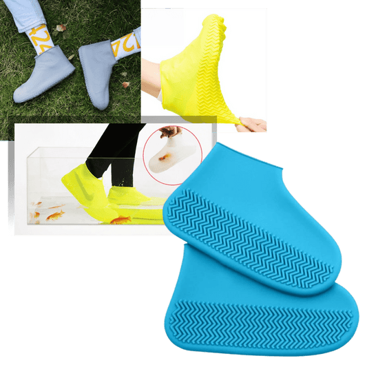Stylisches Silikon-Regenkleid - 1 Paar elegante Schuhüberzüge