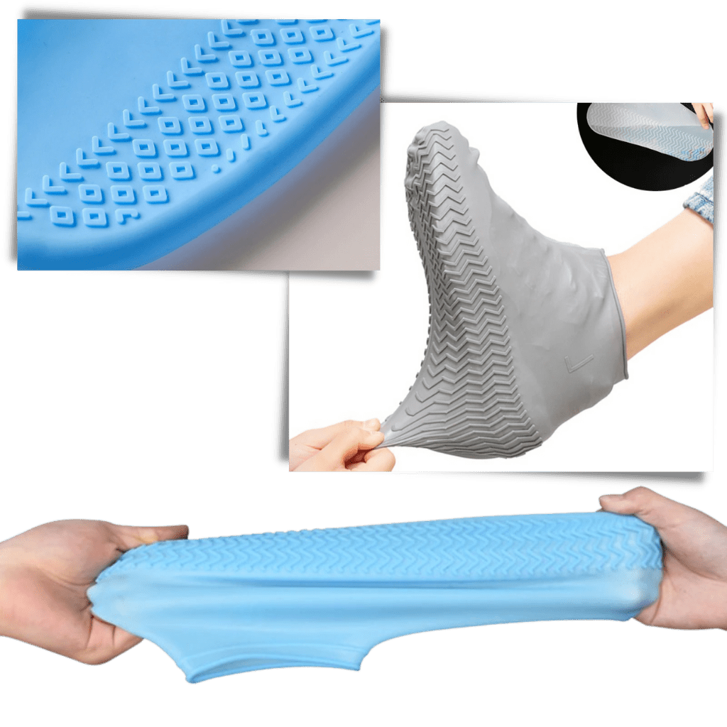 Stylisches Silikon-Regenkleid - 1 Paar elegante Schuhüberzüge