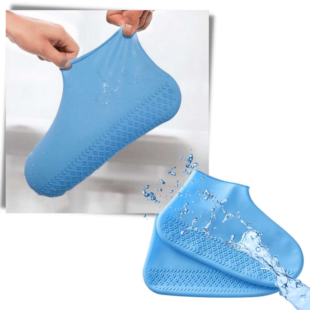 Stylisches Silikon-Regenkleid - 1 Paar elegante Schuhüberzüge