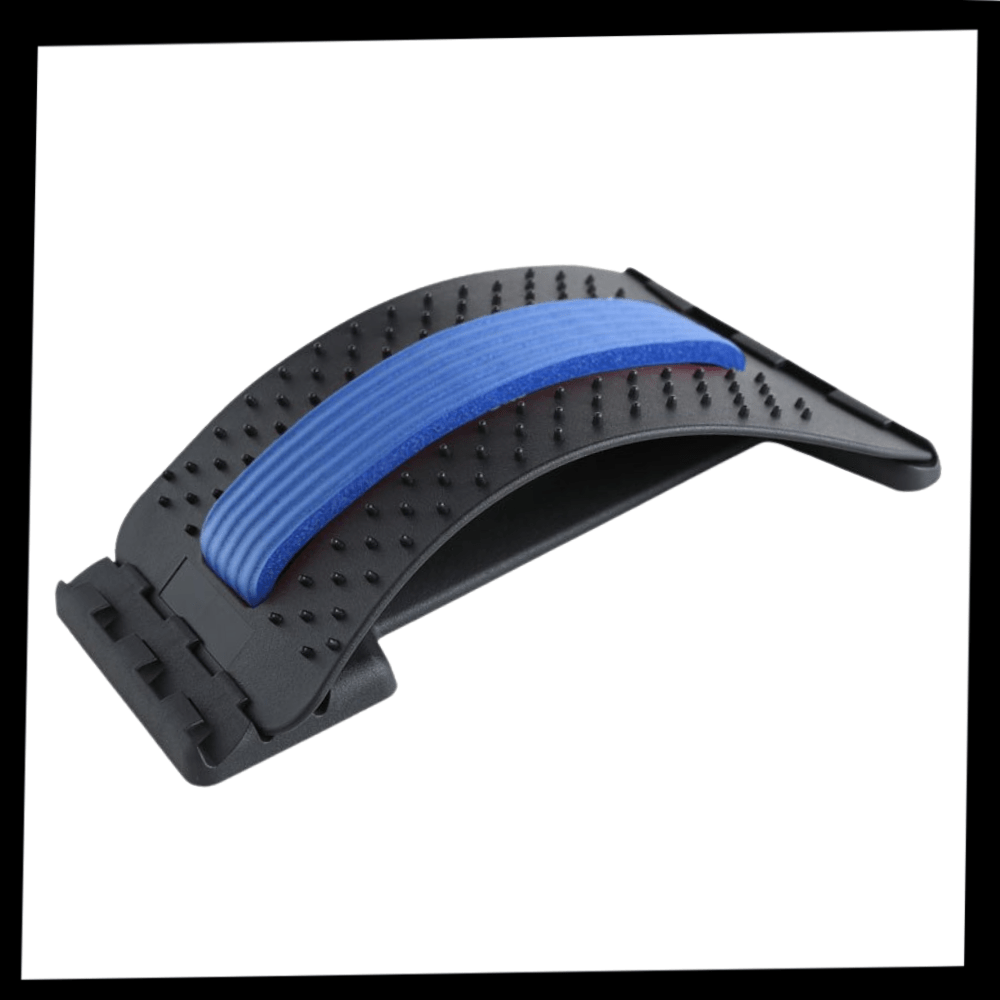 Dehnbereichs- und Massagegerät für den Rücken