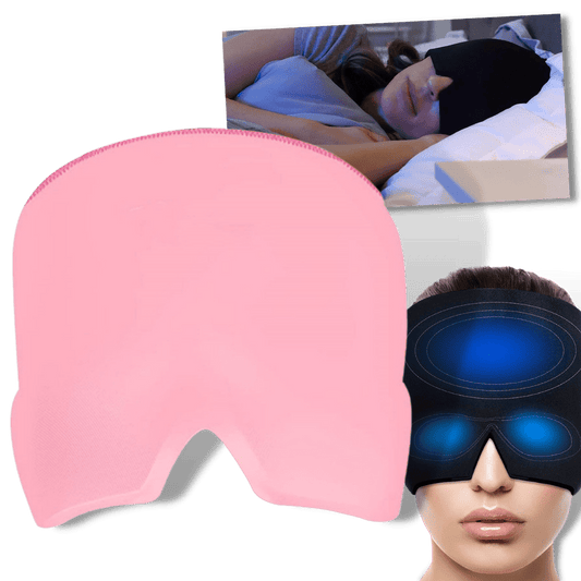 Beruhigende Anti-Migrainehaube mit innovativer Wärme-Kälte-Therapie