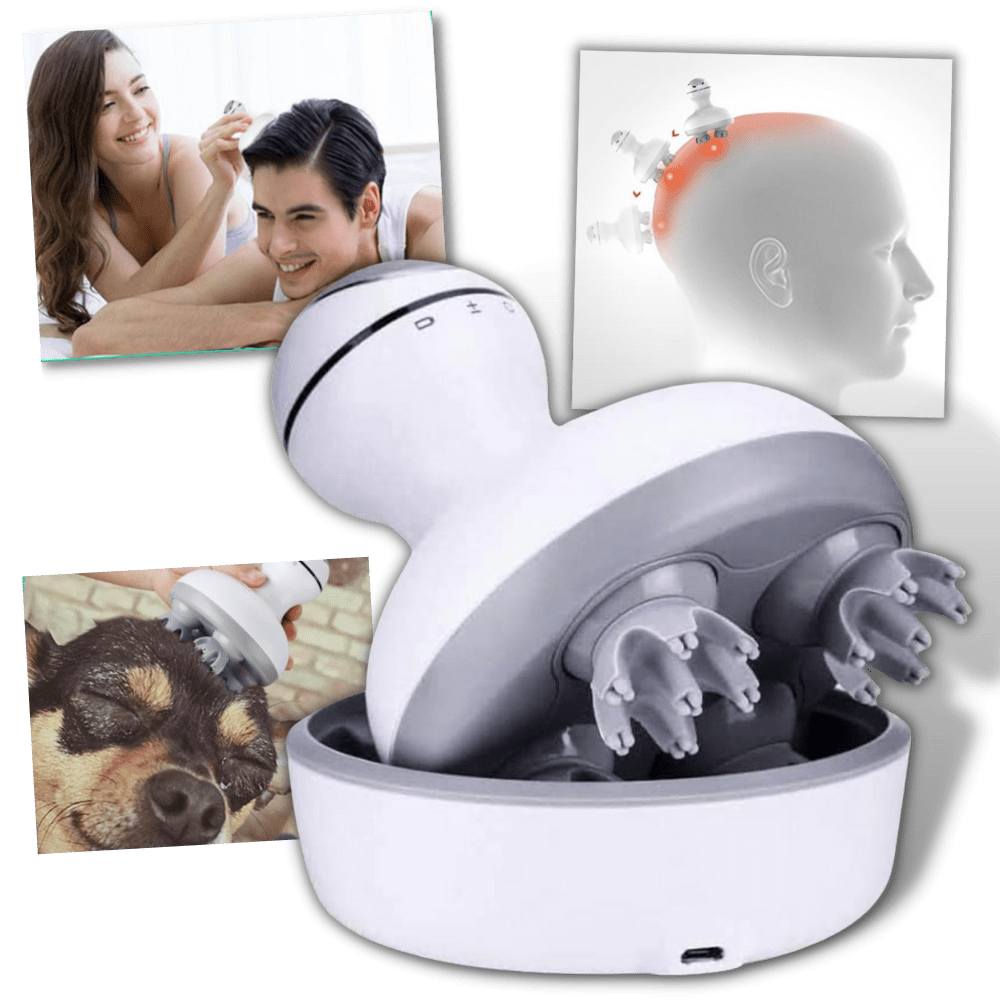 Kabelloses Massagegerät für die Kopfhaut