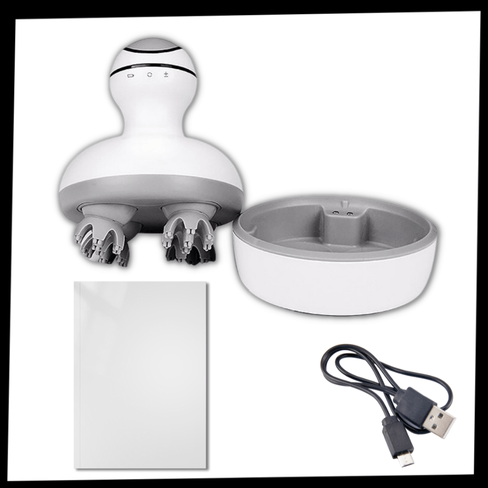 Kabelloses Massagegerät für die Kopfhaut