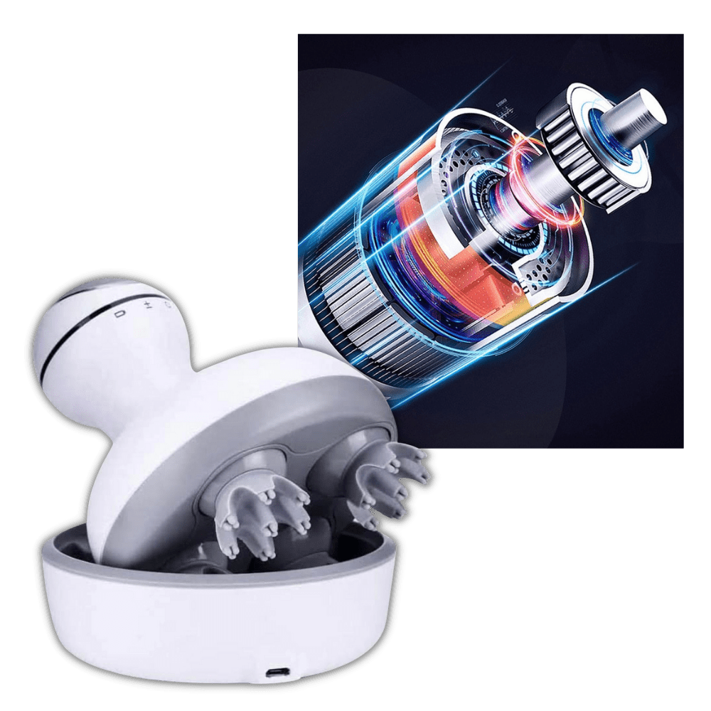 Kabelloses Massagegerät für die Kopfhaut