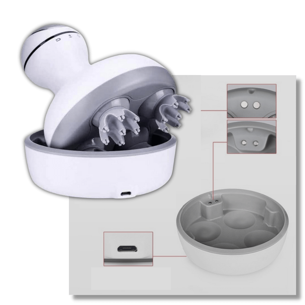 Kabelloses Massagegerät für die Kopfhaut