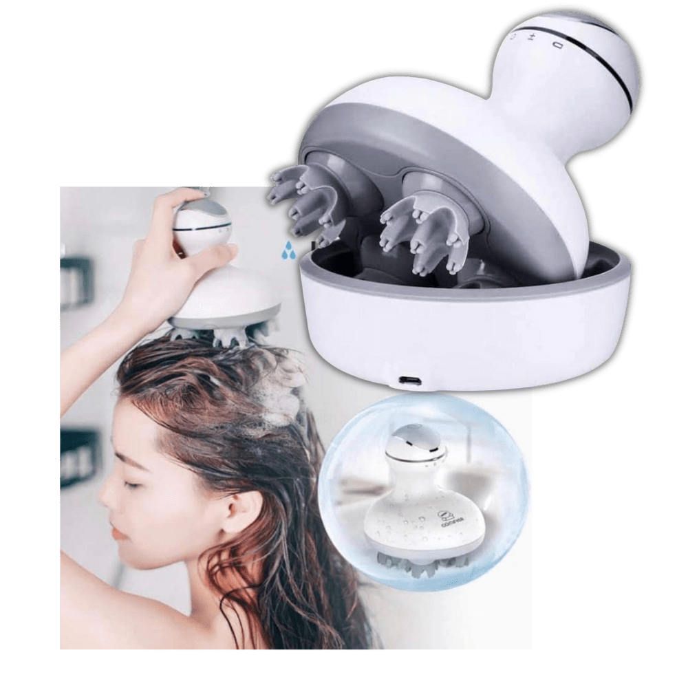 Kabelloses Massagegerät für die Kopfhaut