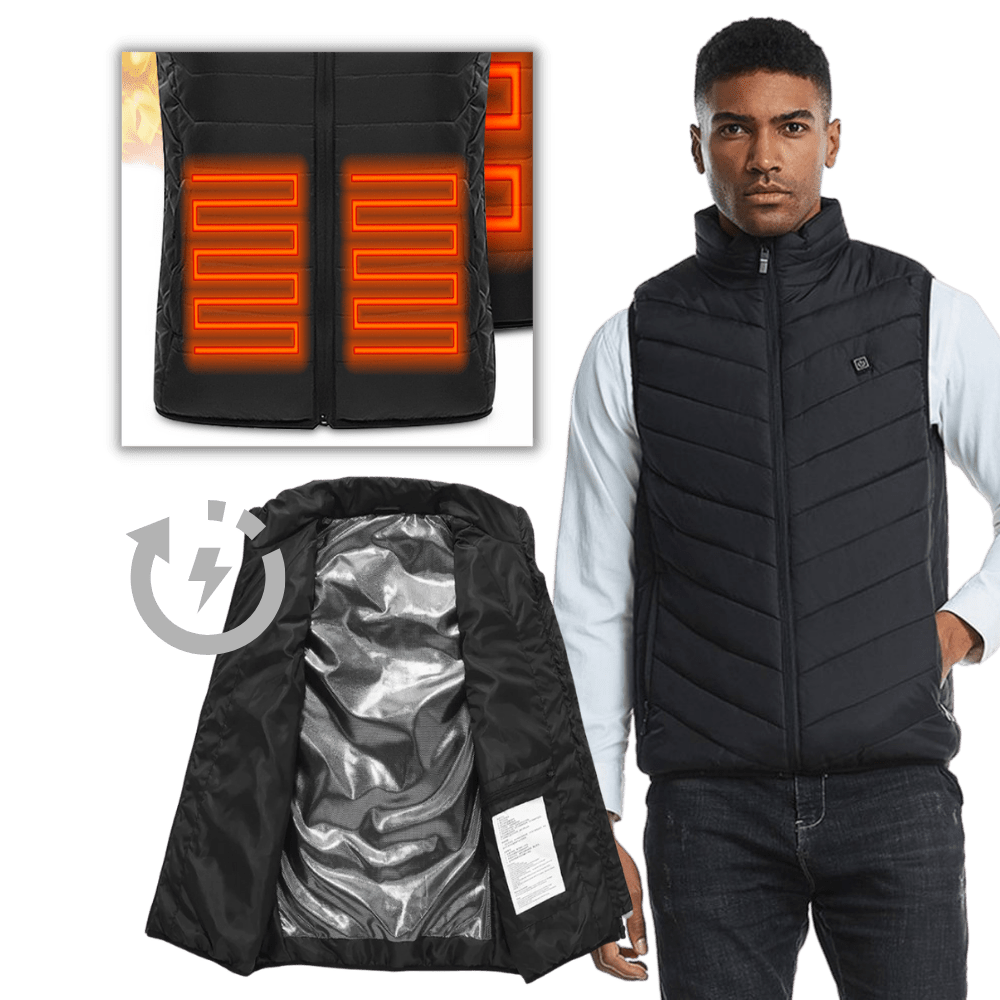 Unisex beheizte Weste - Bleiben Sie stilvoll warm!