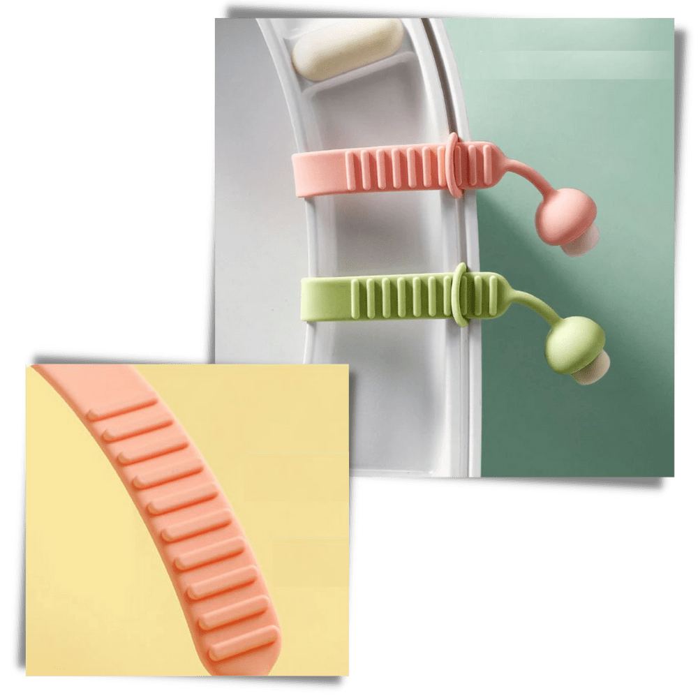 Set aus 2 Silikon-Toilettensitzen für optimalen Komfort