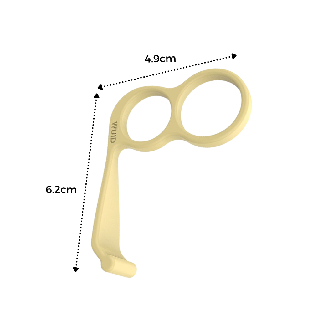 Set aus 4 leichten Halterungen und Haken für das Telefon - Praktikabilität und Stil vereint!