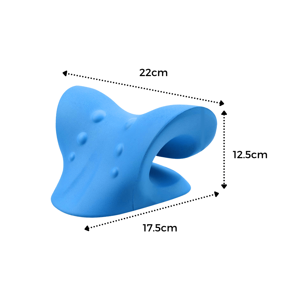 Ergonomisches Kissen zur Entlastung von Nacken und Schultern