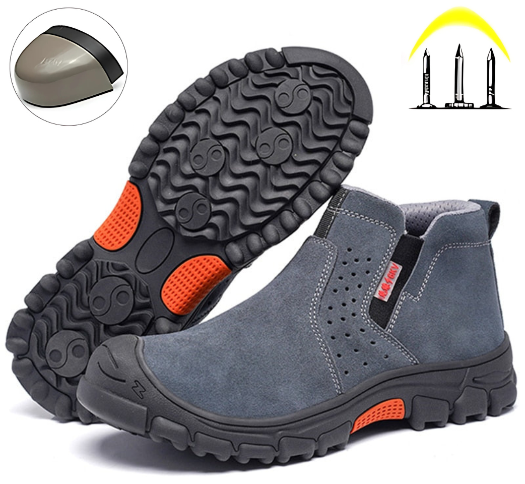 Unzerstörbare Anti-Crush-Sicherheitsschuhe für Herren