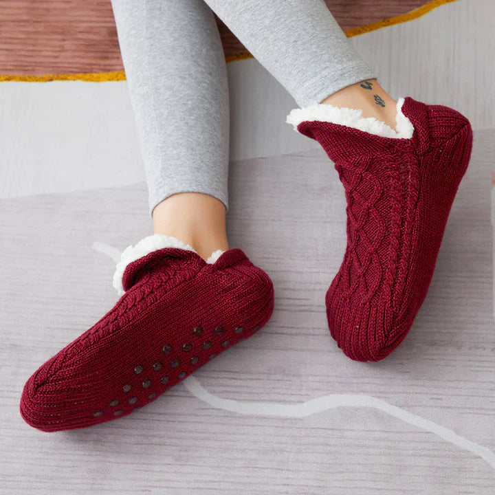 Wunderschöne Kuschelsocken mit weichem Baumwollfutter für ultimativen Komfort
