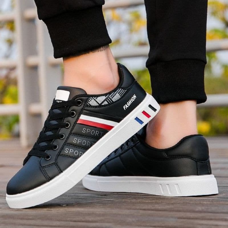 Stylische orthopädische Herren-Sportschuhe mit rutschfester Sohle – Modell Roman –