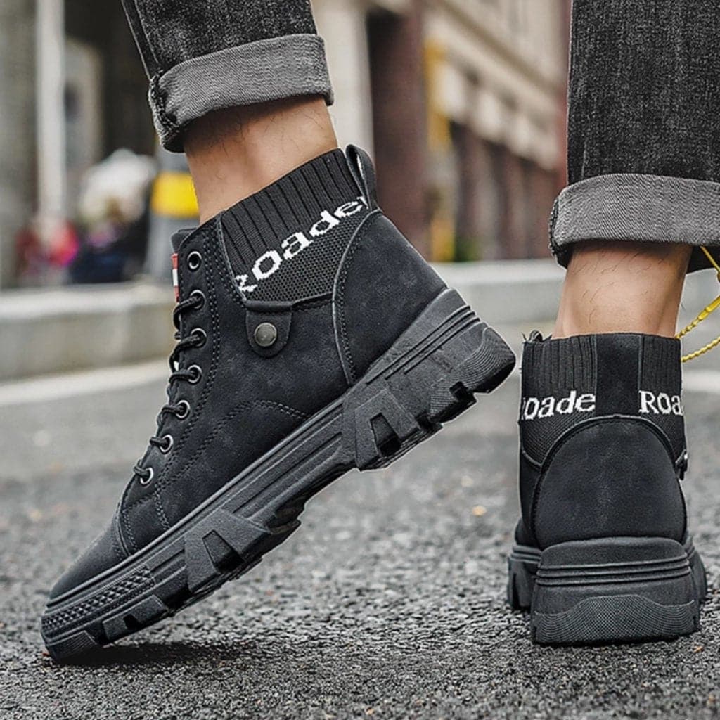 Trendige orthopädische Herrenschuhe mit robustem Look – Chase