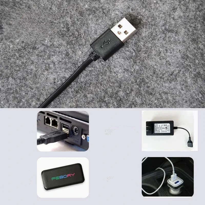 Luxuriöses USB-heizbares Kissen für ultimativen Komfort
