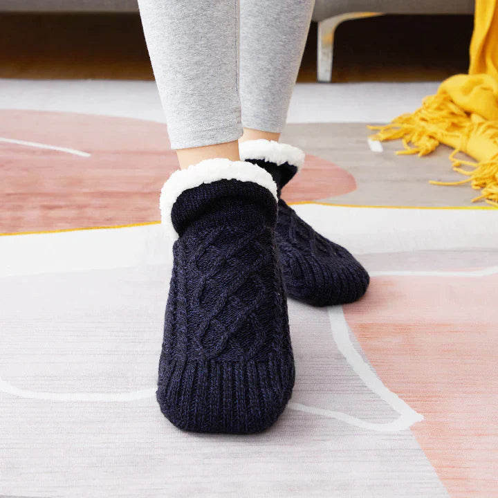 Wunderschöne Kuschelsocken mit weichem Baumwollfutter für ultimativen Komfort
