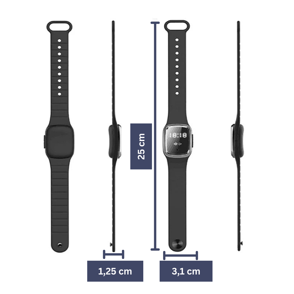 Ultimatives Insektenabwehr-Set - Juckreiz-Linderungsgerät, Stechapparat-Entferner, Mückenarmband