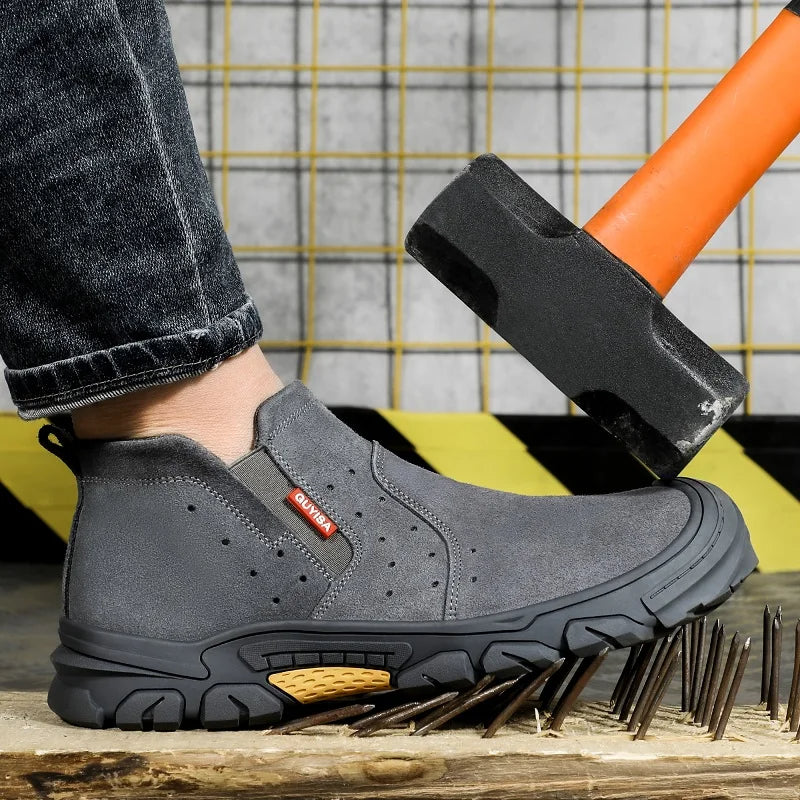 Unzerstörbare Anti-Crush-Sicherheitsschuhe für Herren