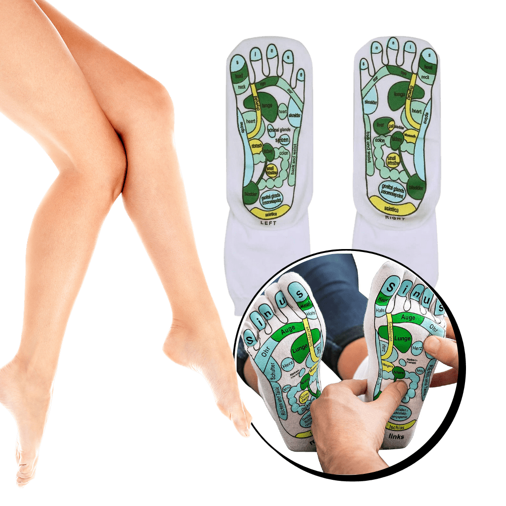 Reflexzonenmassage-Socken – Akupressur für tiefe Entspannung