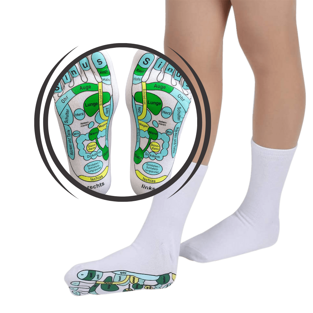 Reflexzonenmassage-Socken – Akupressur für tiefe Entspannung