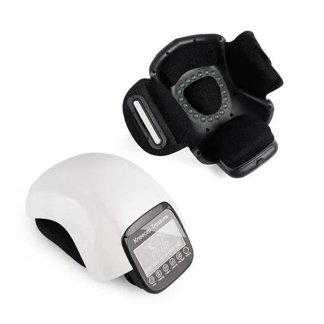 Komfortables Physiotherapie-Gerät für wohltuende Kniemassagen mit Luftdruck- und Vibrationsfunktion