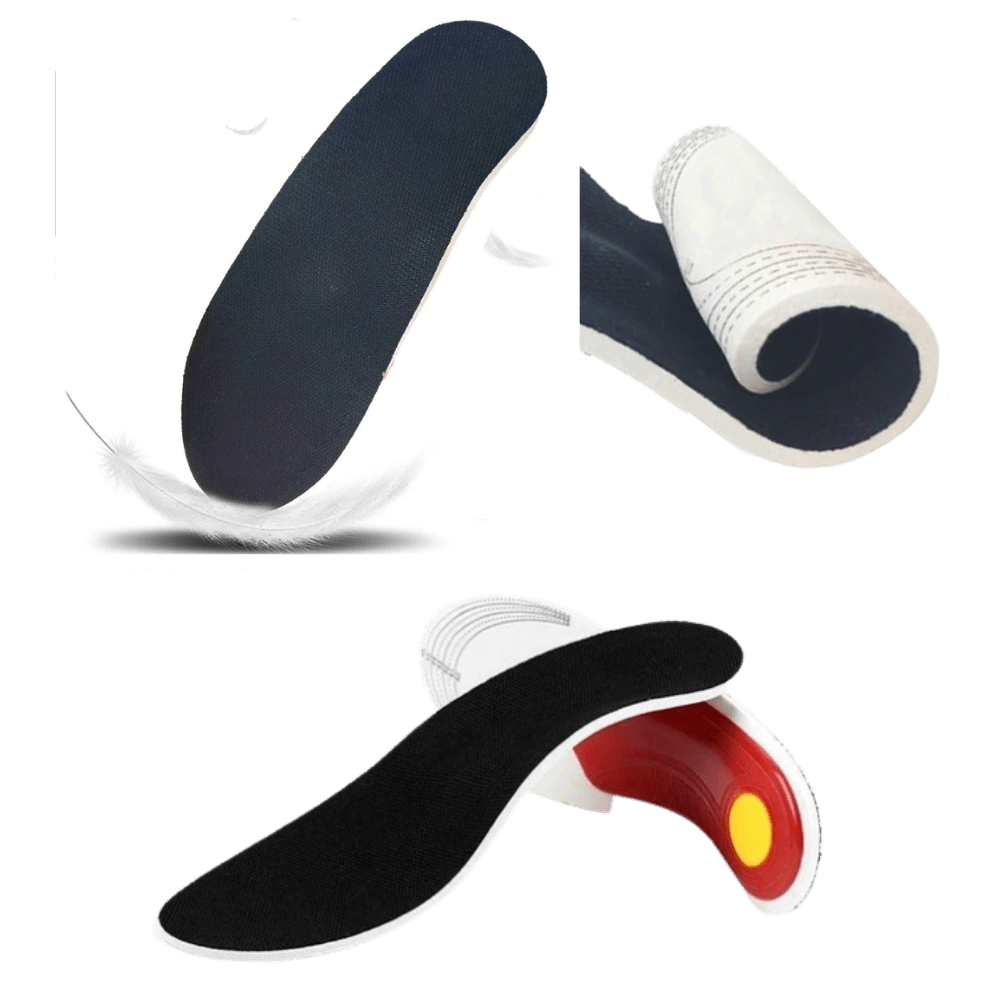 Optimale Komfort-Fest-Einlagen für Plattfüße - 1 Paar