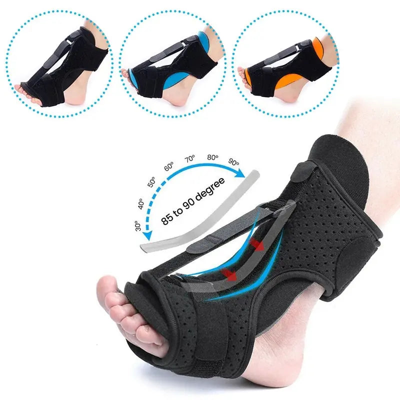 Bequeme und anpassbare Plantarschiene für erholsame Nächte bei Faszitis