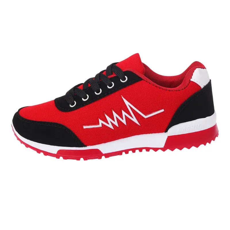 Atmungsaktive orthopädische Walking-Sneaker mit stylischer Schnürung