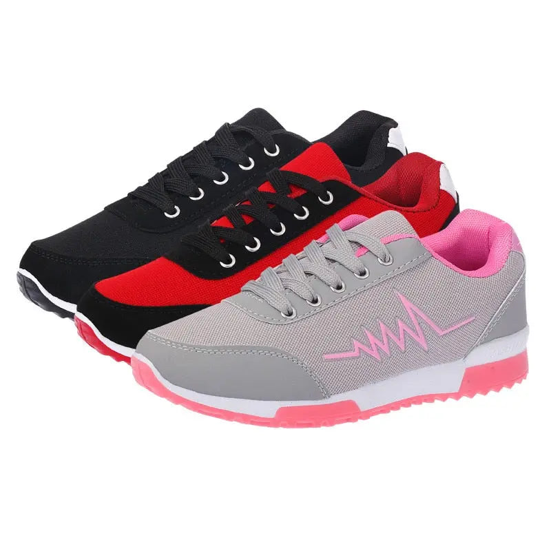 Atmungsaktive orthopädische Walking-Sneaker mit stylischer Schnürung