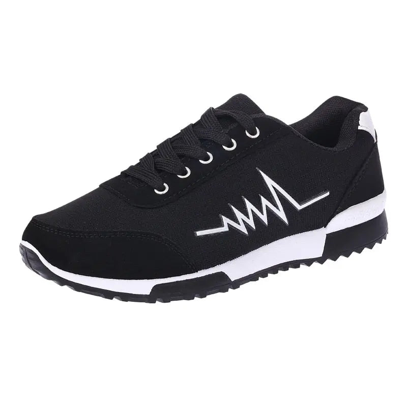 Atmungsaktive orthopädische Walking-Sneaker mit stylischer Schnürung