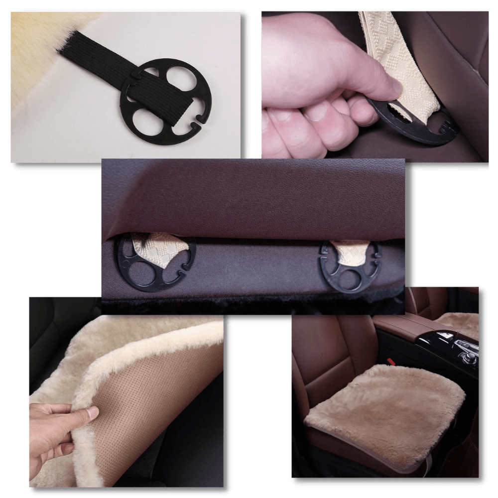 Ultraweiche Plüsch-Sitzbezüge für Auto