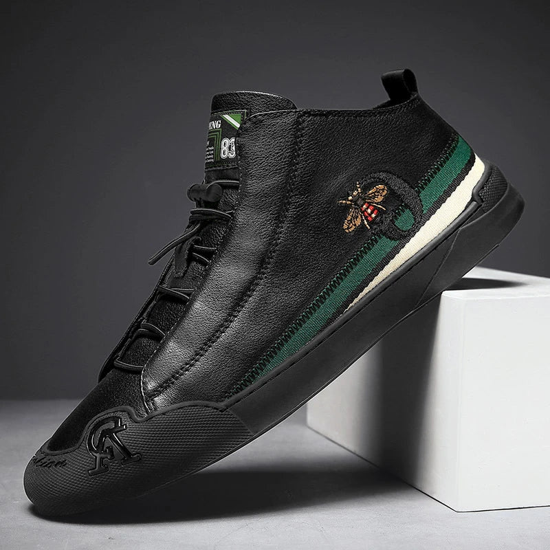 Stylische Leder Sneaker für Herren – Patree