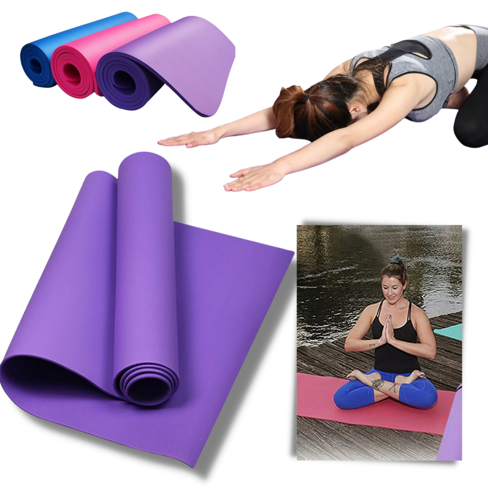 Kompakte und rutschfeste Yogamatte ideal für Ihre Reisen