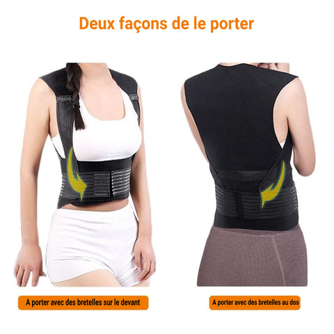 Erwärmbarer magnetischer Rückenstützen-Korrektor für optimale Haltung