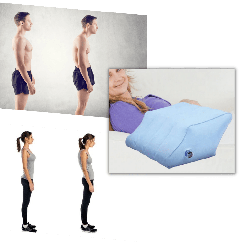 Erhöhtes Beinstützkissen