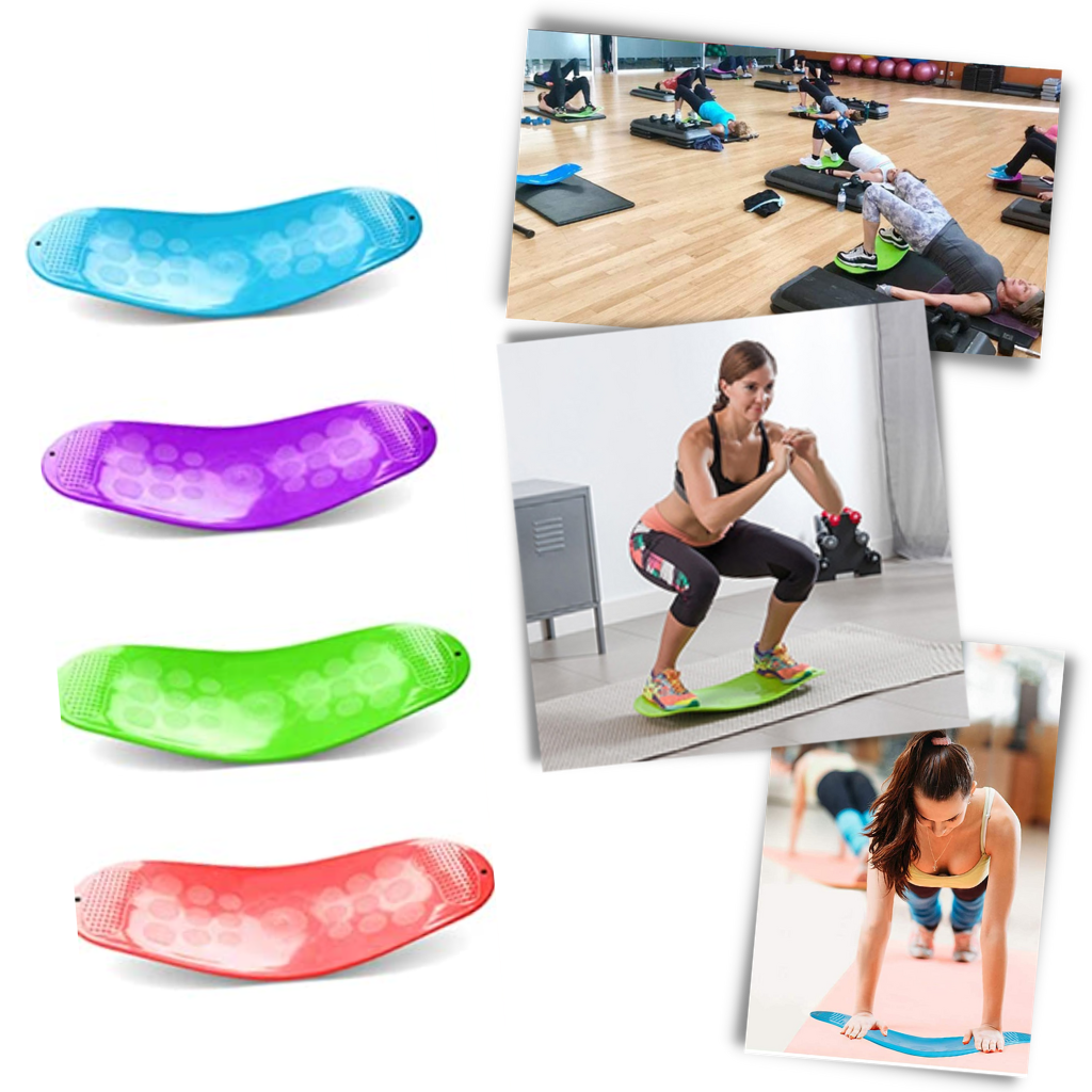 Trainingsboard zur Beherrschung des Gleichgewichts und zur Stärkung Ihres Körpers