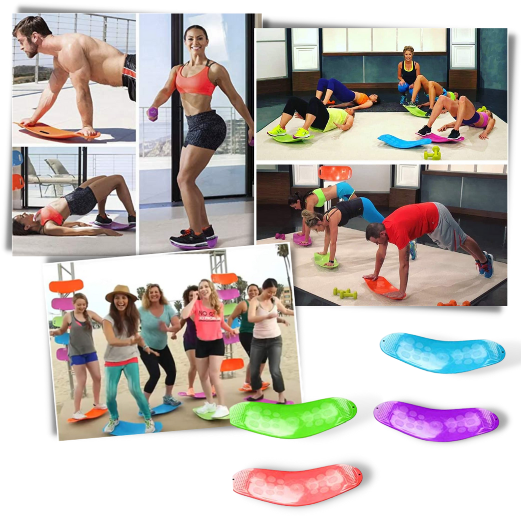 Trainingsboard zur Beherrschung des Gleichgewichts und zur Stärkung Ihres Körpers