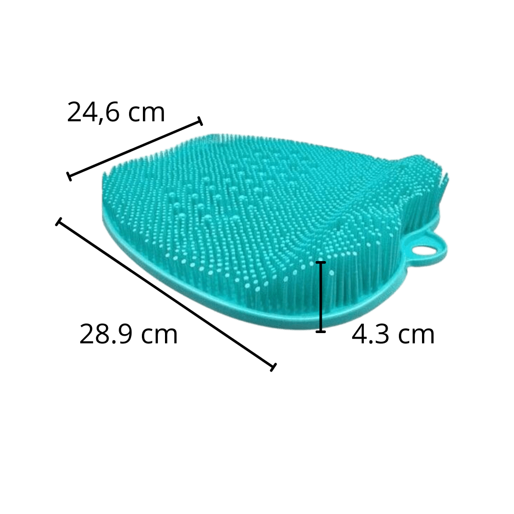 Entspannende und peelingende Duschmatte für eine erfrischende Fußmassage