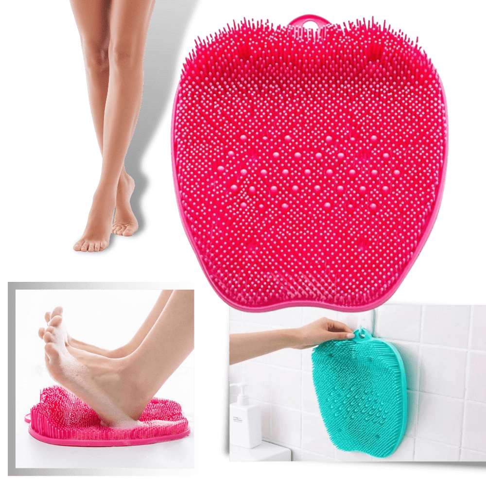 Entspannende und peelingende Duschmatte für eine erfrischende Fußmassage