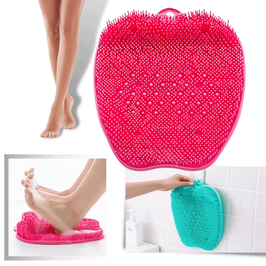 Entspannende und peelingende Duschmatte für eine erfrischende Fußmassage