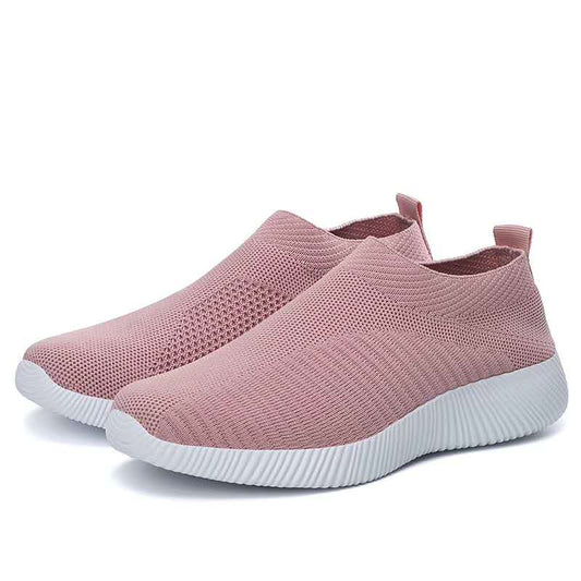 Bequeme Rosa Orthopädische Slip-On-Schuhe für ultimativen Tragekomfort