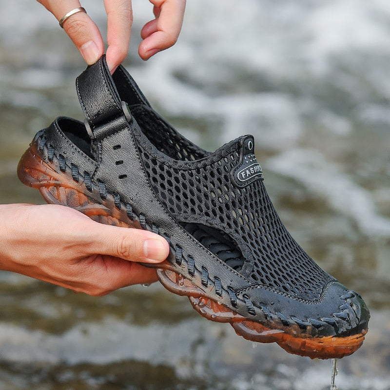 Orthopädische Herren-Sommersandalen