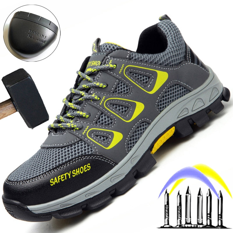 Zalma Herren Sicherheitschuhe – Komfort trifft auf robusten Schutz