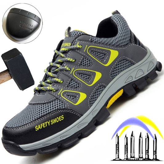 Zalma Herren Sicherheitschuhe – Komfort trifft auf robusten Schutz