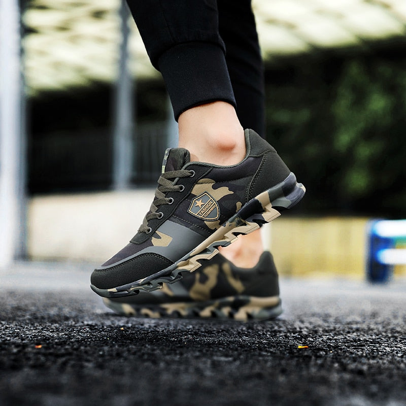 Stylische Unisex Tarnlauf-Schuhe